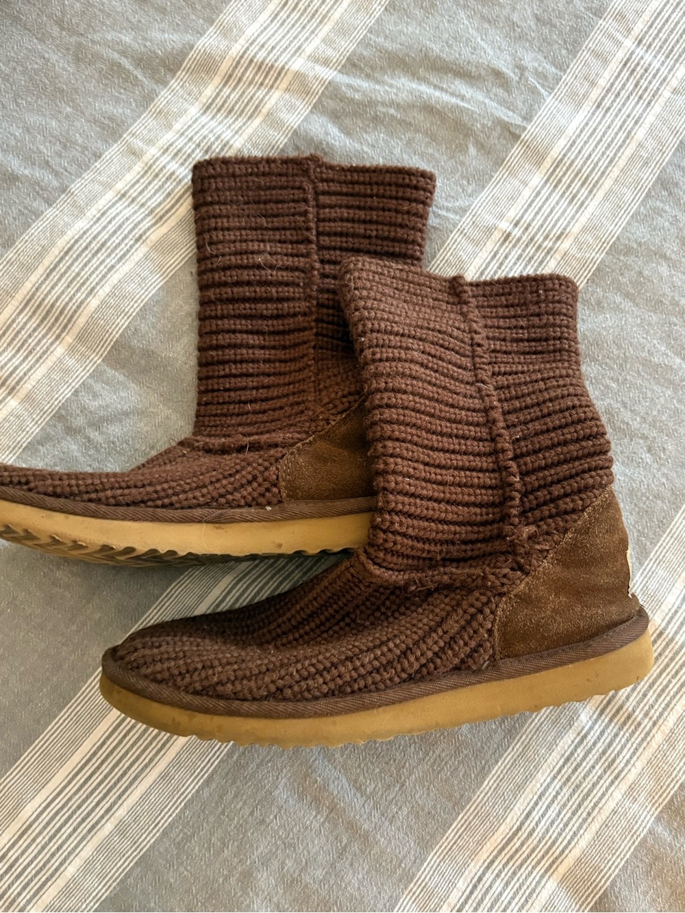 Ugg Classic Cardi Short Knit Winter Boots